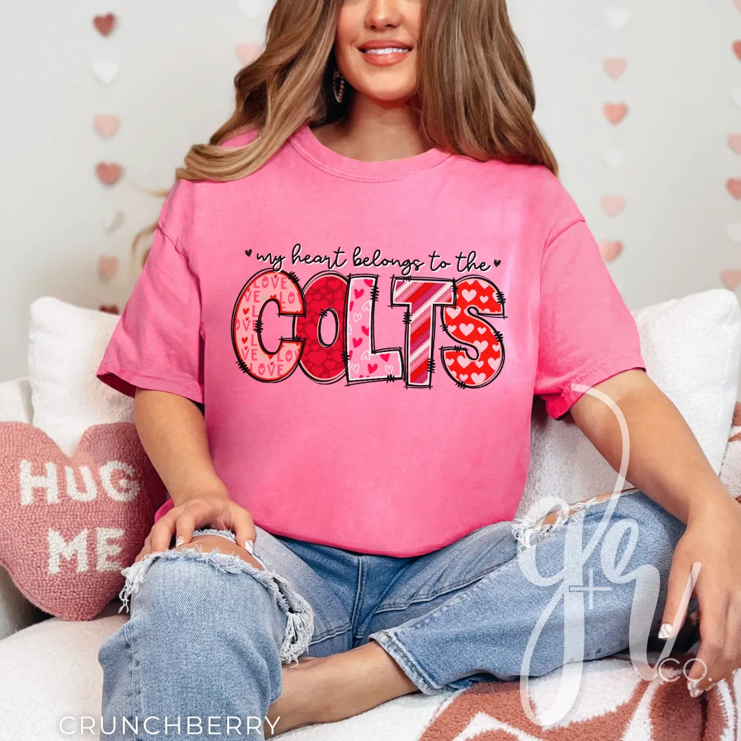 My Heart Belongs to the Colts (Tees Sweatshirts)