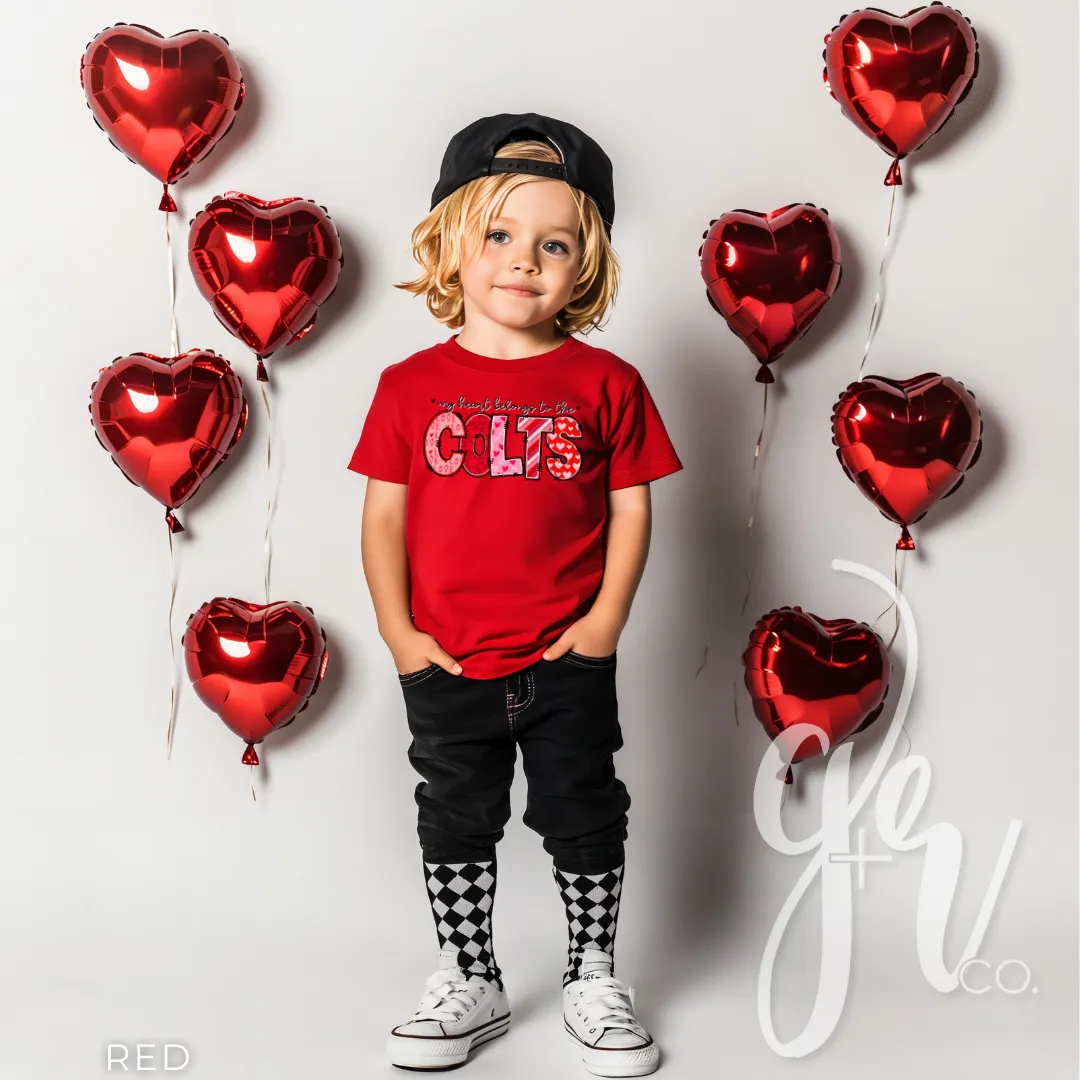 My Heart Belongs to the Colts (Tees Sweatshirts)