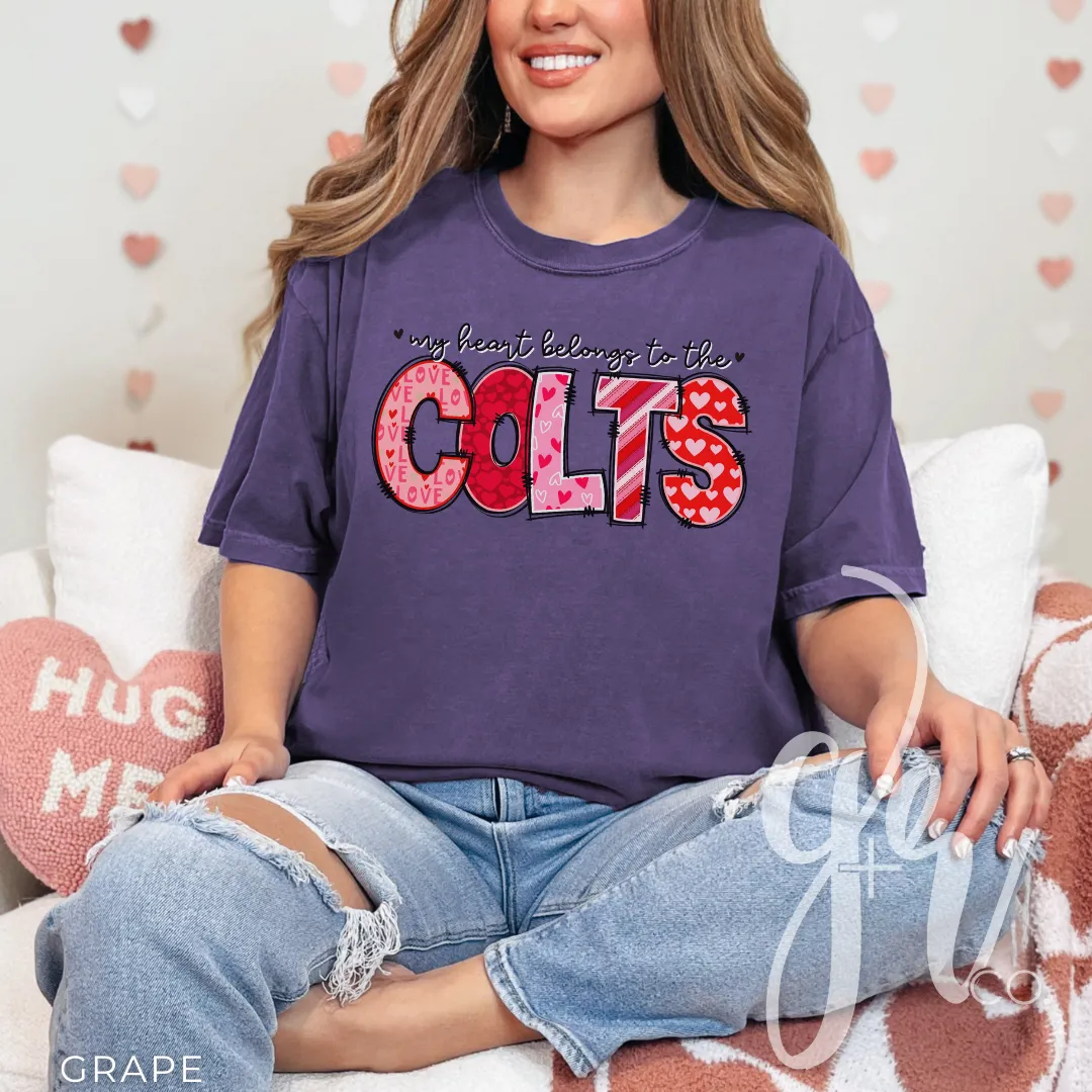 My Heart Belongs to the Colts (Tees Sweatshirts)