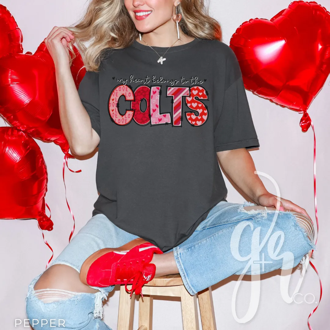 My Heart Belongs to the Colts (Tees Sweatshirts)