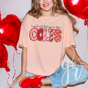 My Heart Belongs to the Colts (Tees Sweatshirts)