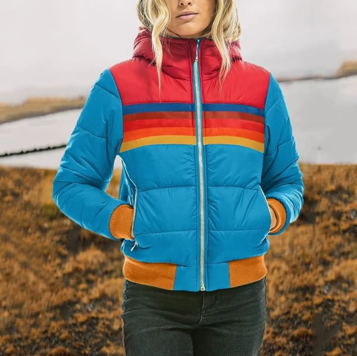 Narelle Retro Hooded Jacket