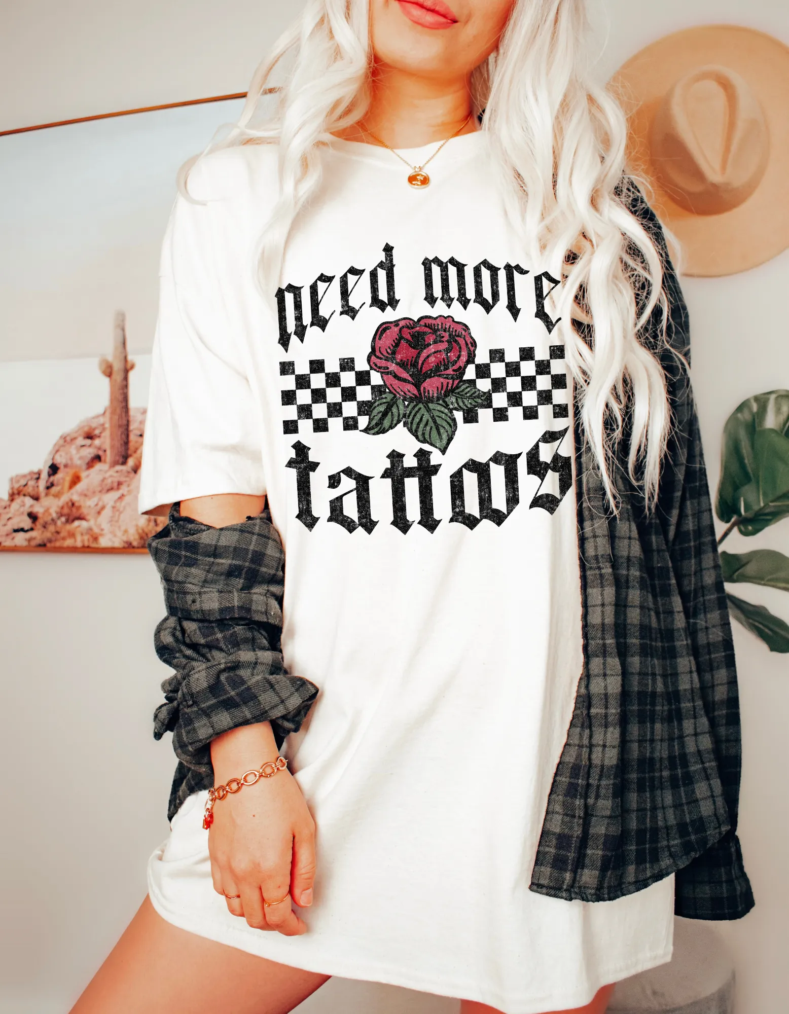 Need More Tattoos Graphic Tee