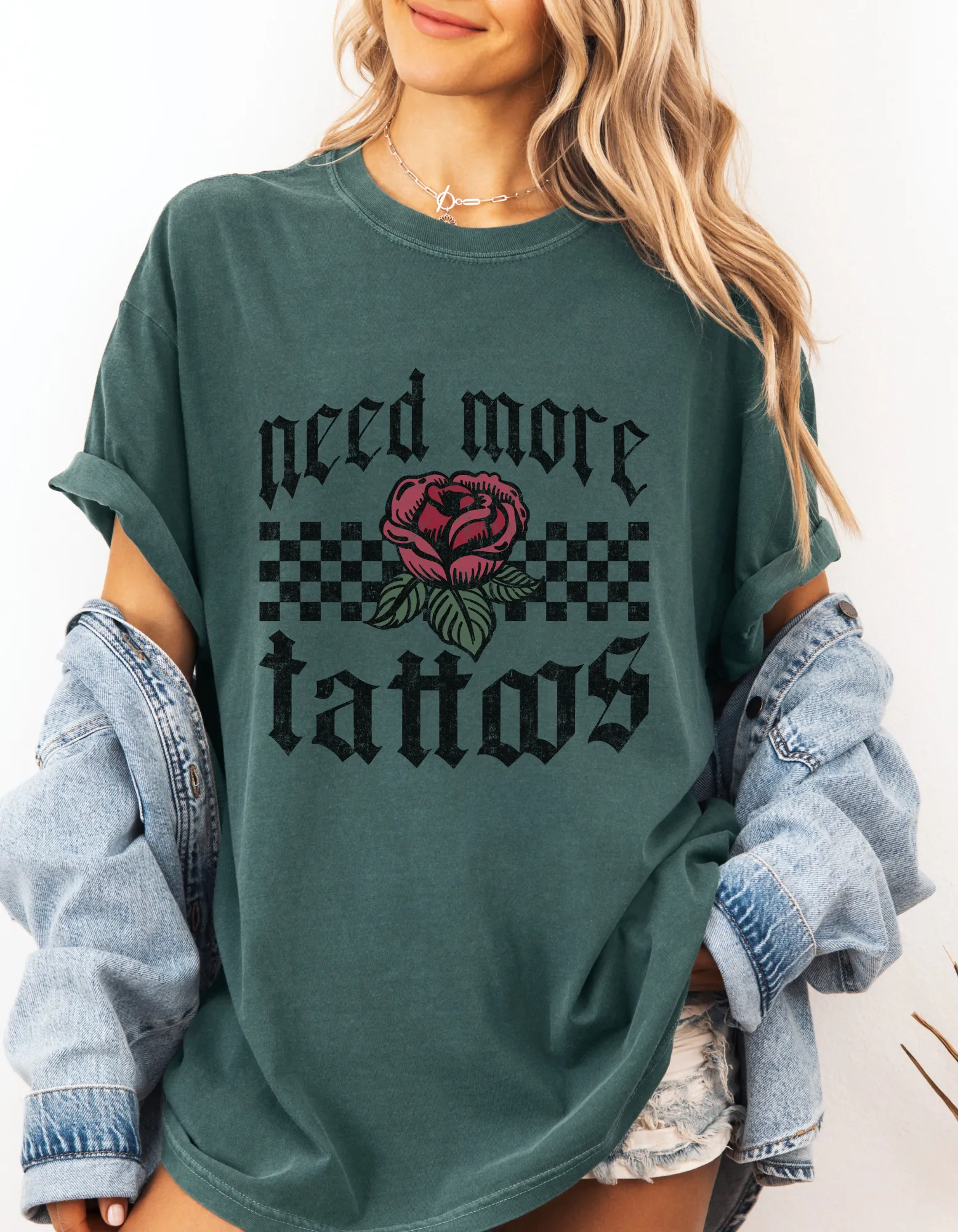 Need More Tattoos Graphic Tee