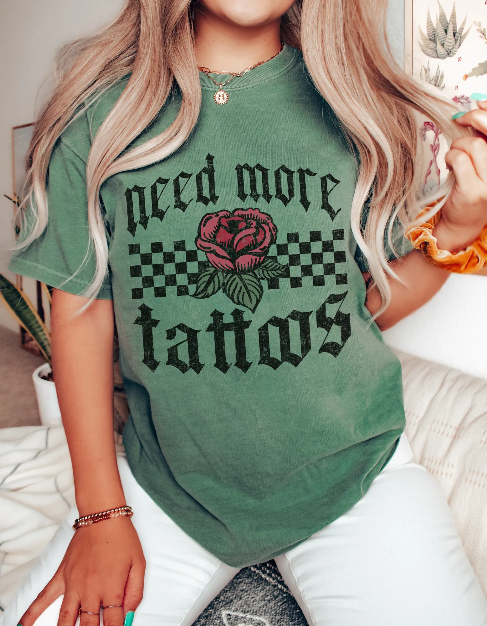 Need More Tattoos Graphic Tee