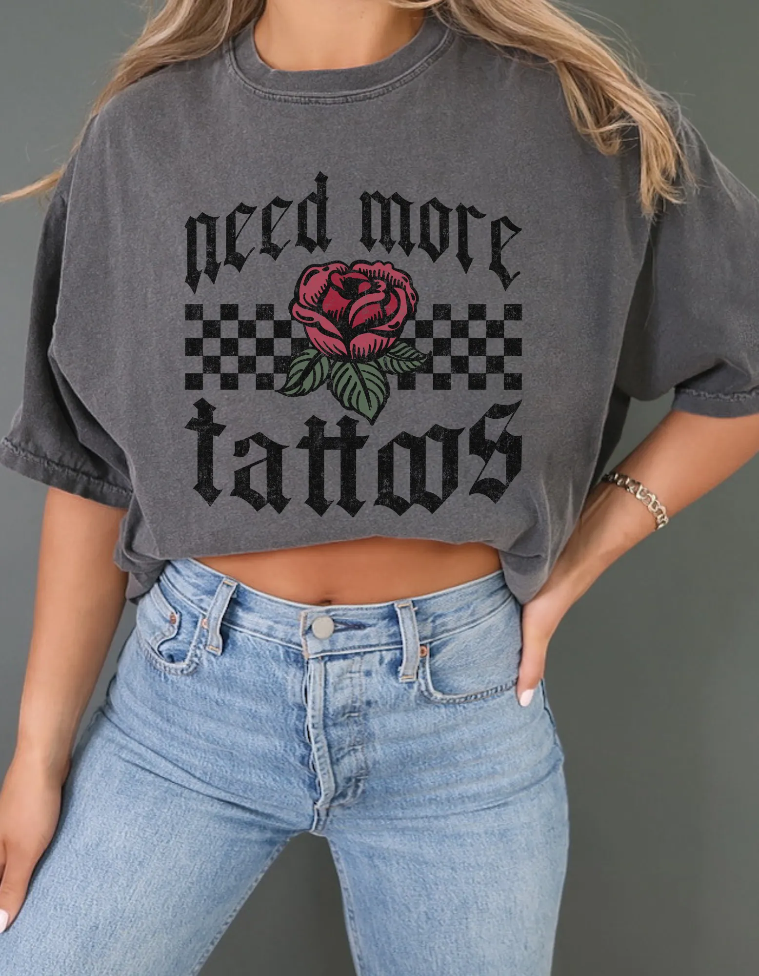Need More Tattoos Graphic Tee