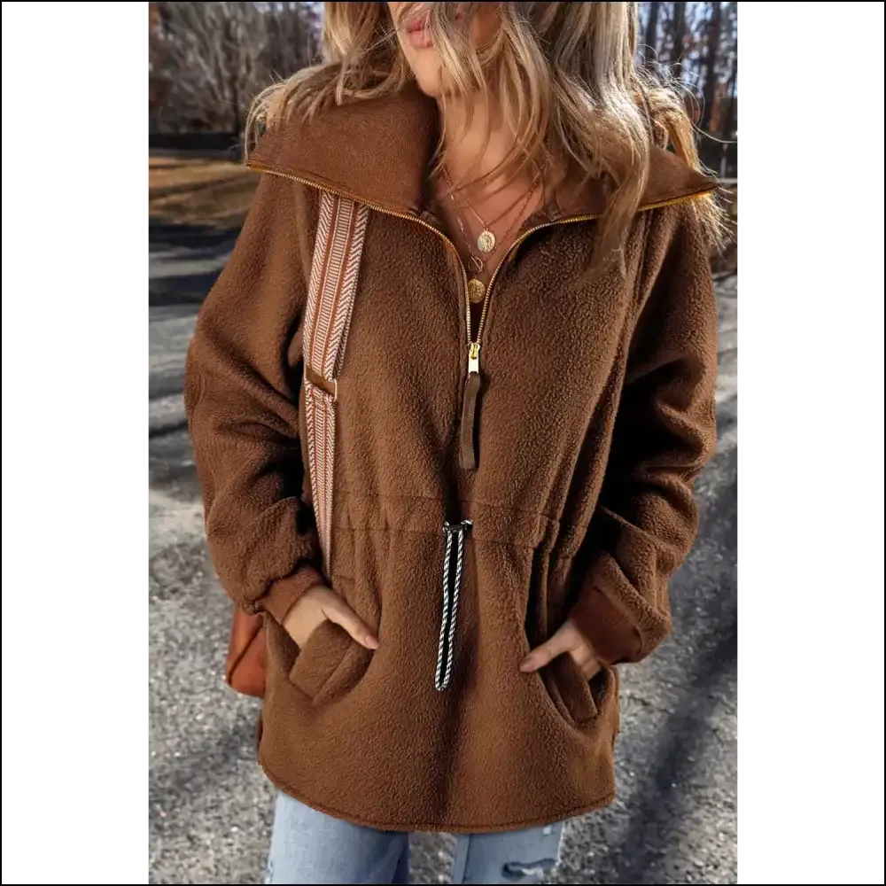Needful Things: Chic Straw Yellow Quarter Zip Fleece - so Cozy ! 💛