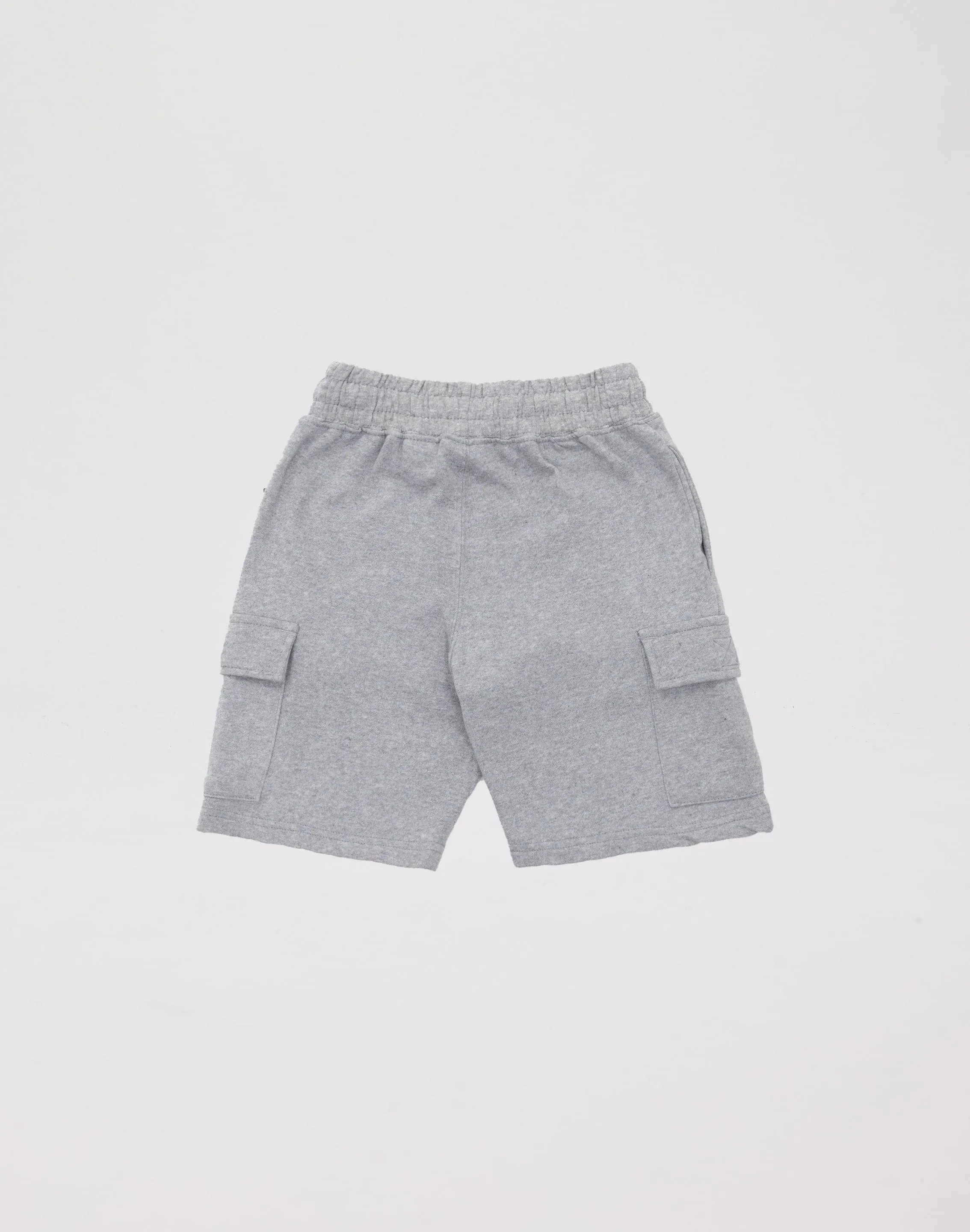 New Balance Fleece Cargo Shorts Grade-School