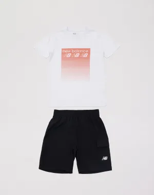 New Balance Hybrid Woven Shorts Set Toddler