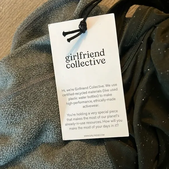 NWT Girlfriend Collective High Waist Bike Shorts in Horizon size small