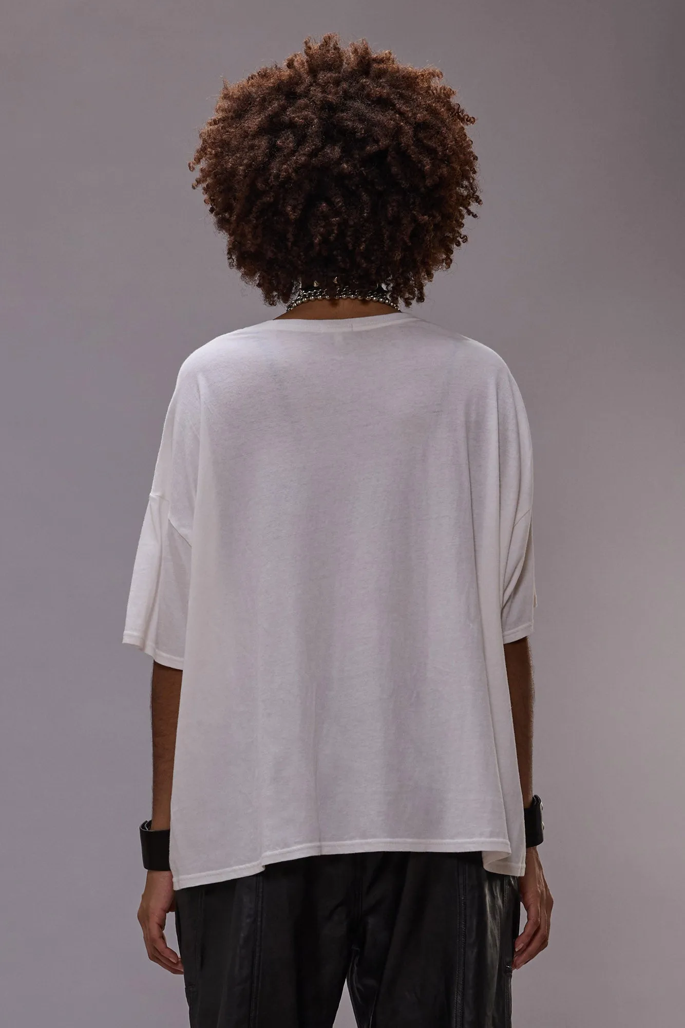 NY RELAXED T - ECRU