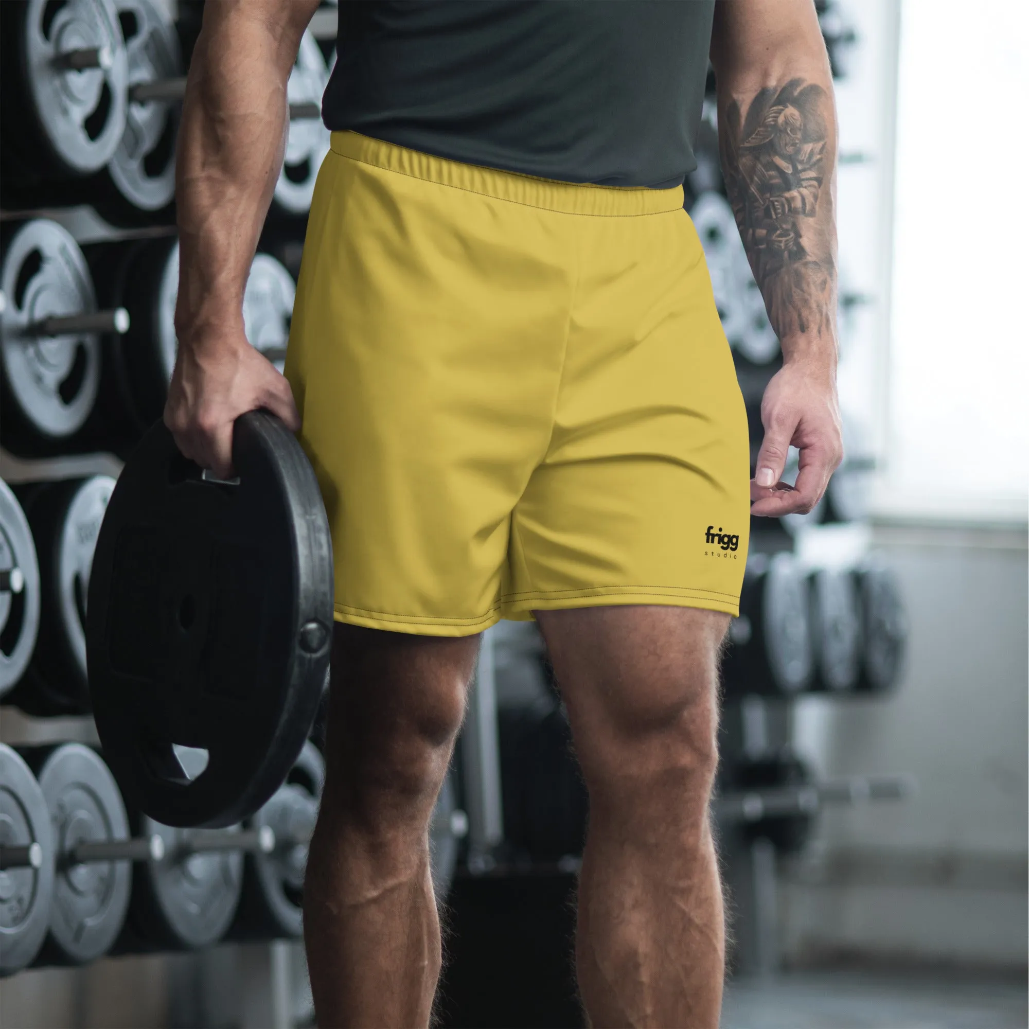OLD GOLD - MEN'S ATHLETIC SHORTS