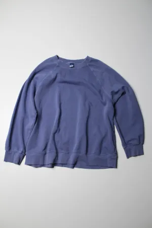Old Navy blue sweatshirt, size small (extra oversized fit)