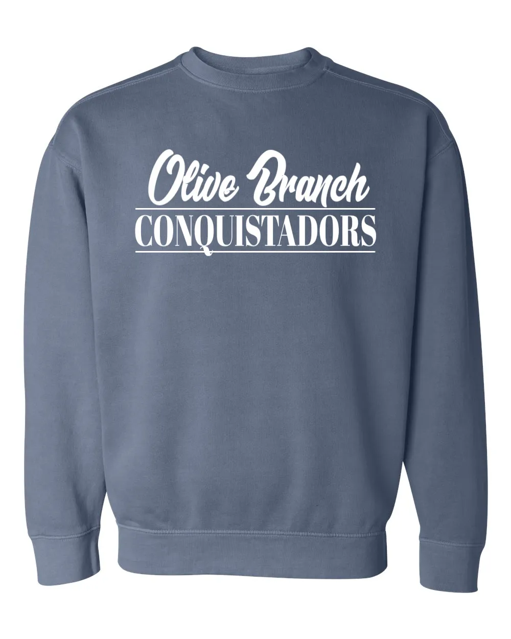 Olive Branch Conquistadors Comfort Colors Sweatshirts