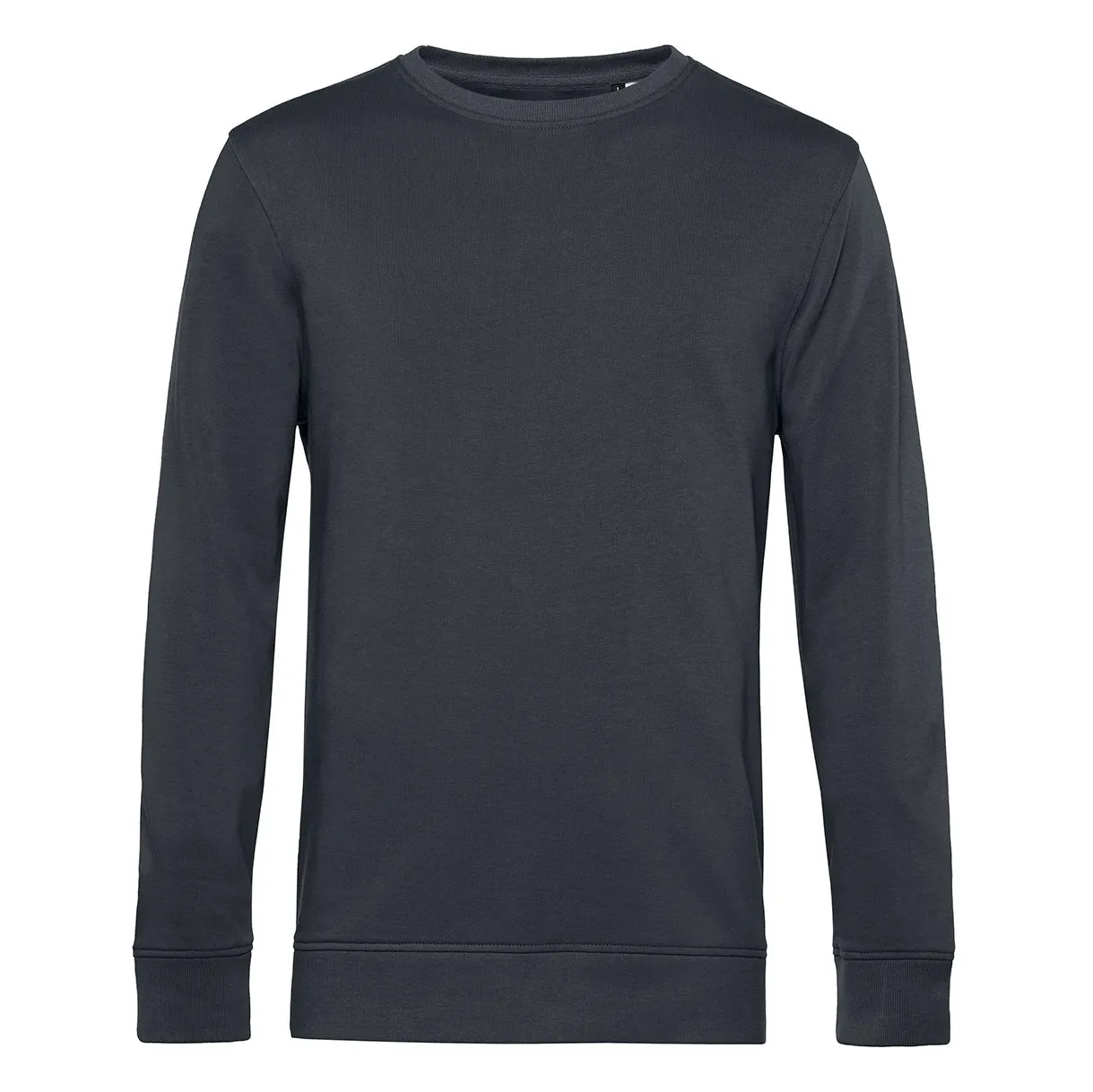 Organic Sweatshirt in Asphalt