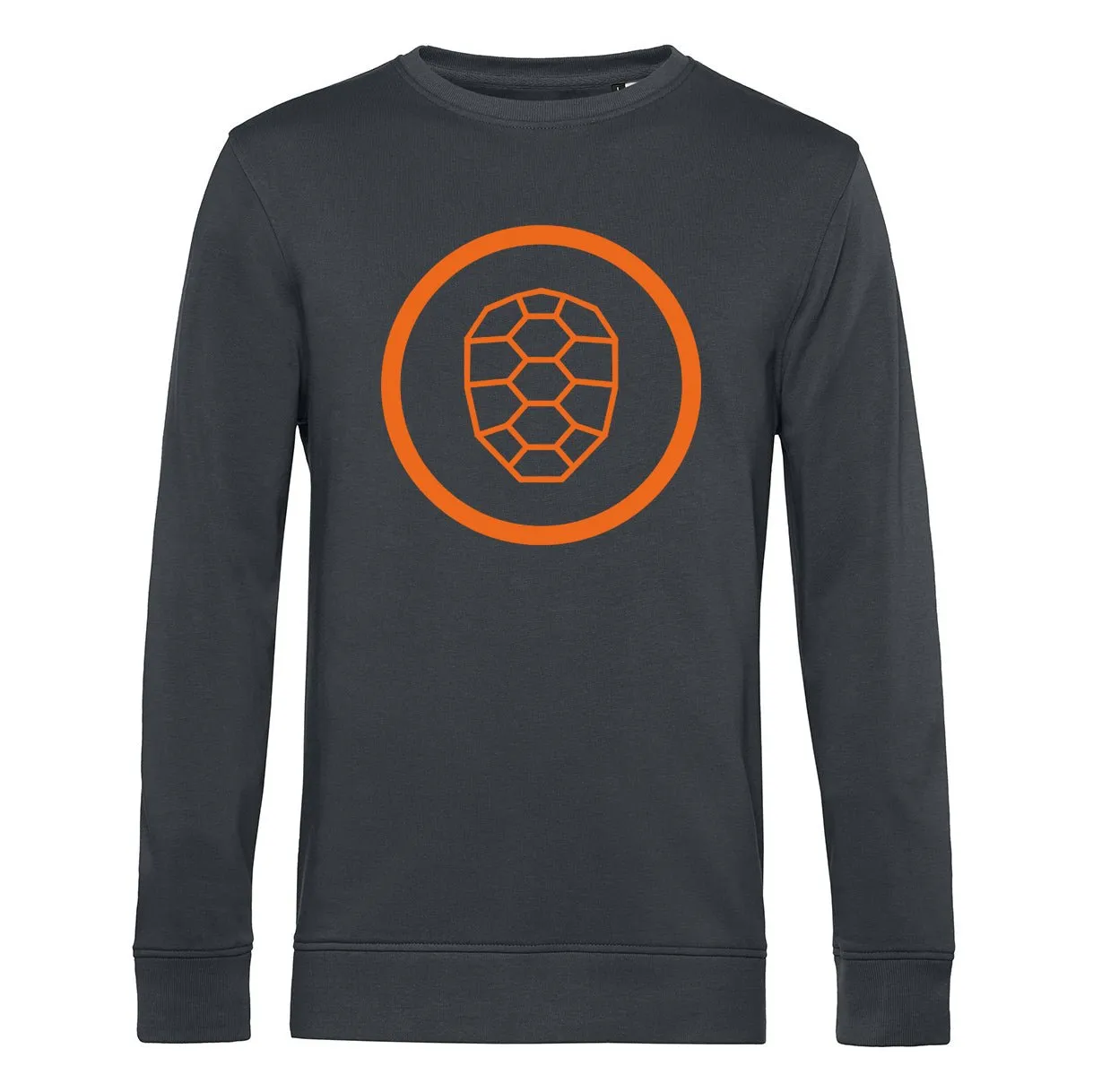 Organic Sweatshirt in Asphalt