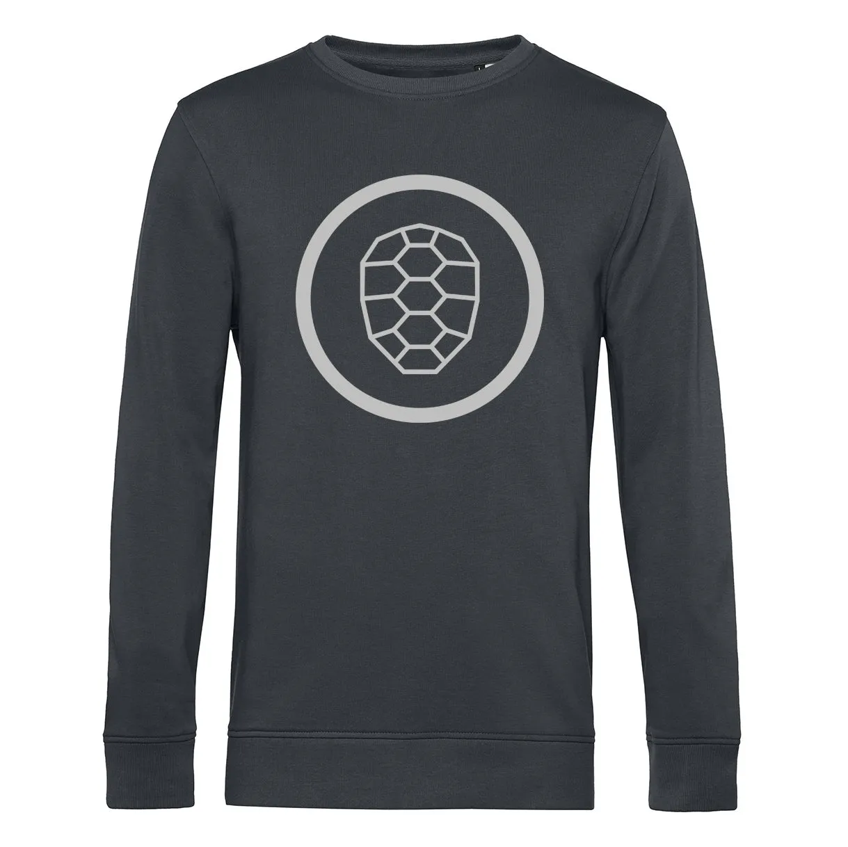 Organic Sweatshirt in Asphalt