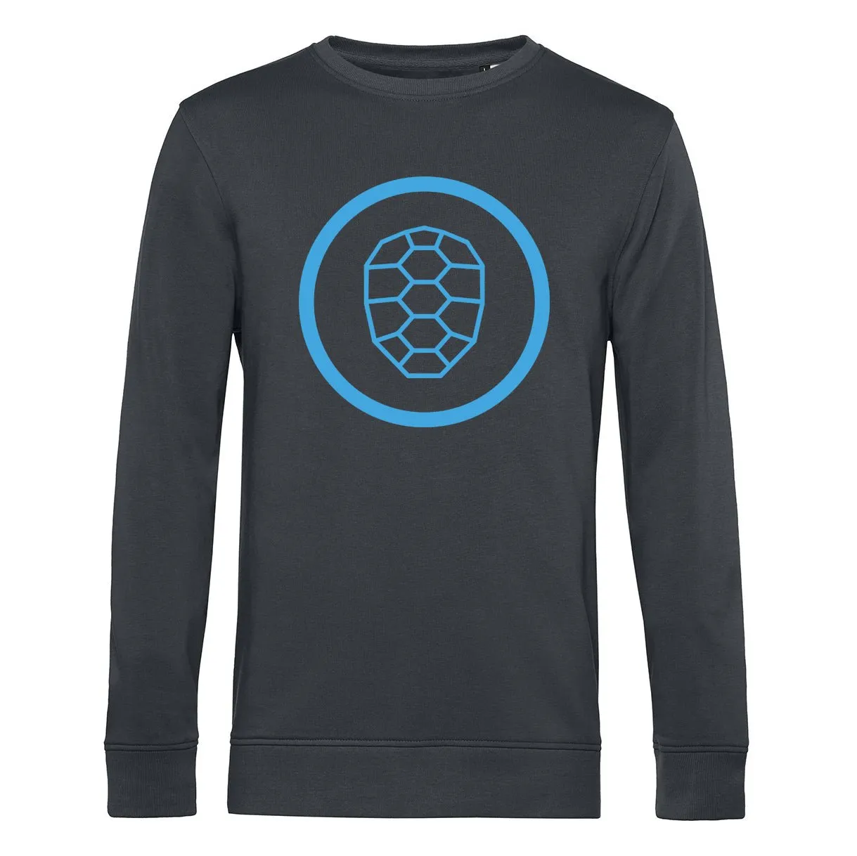 Organic Sweatshirt in Asphalt
