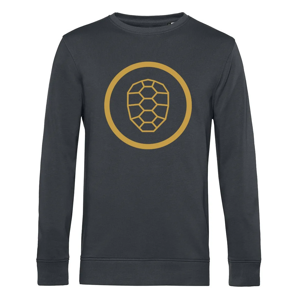 Organic Sweatshirt in Asphalt