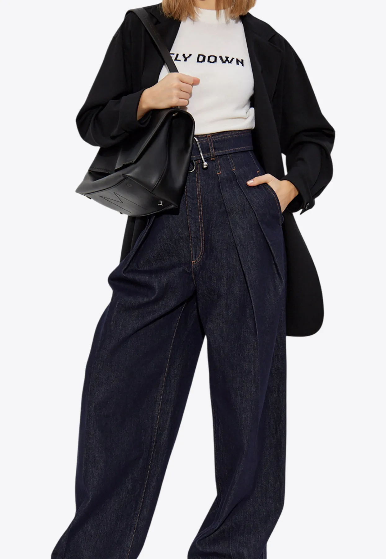 Orlaya Oversized Single-Breasted Blazer