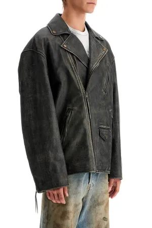 oversized biker