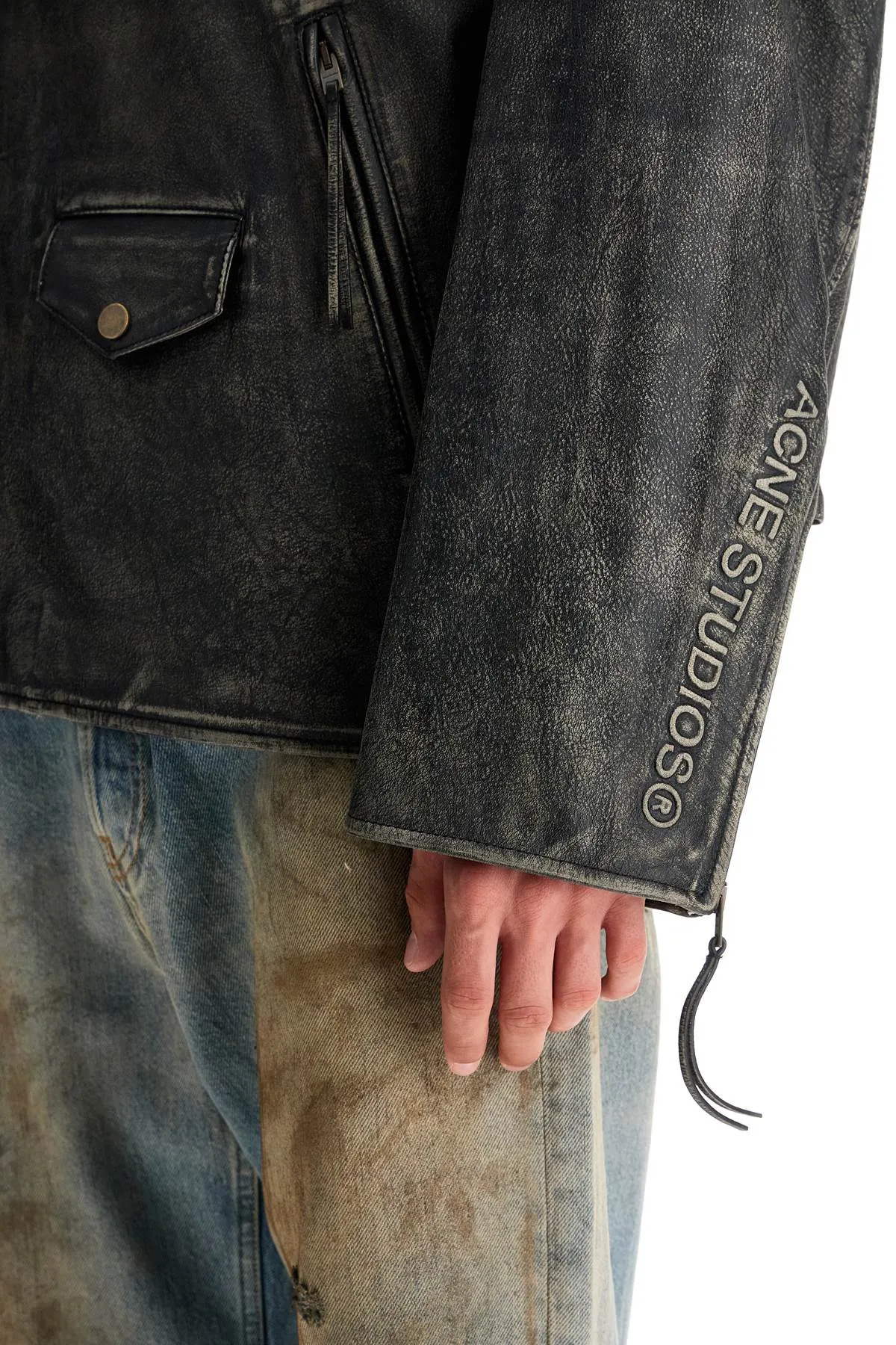 oversized biker