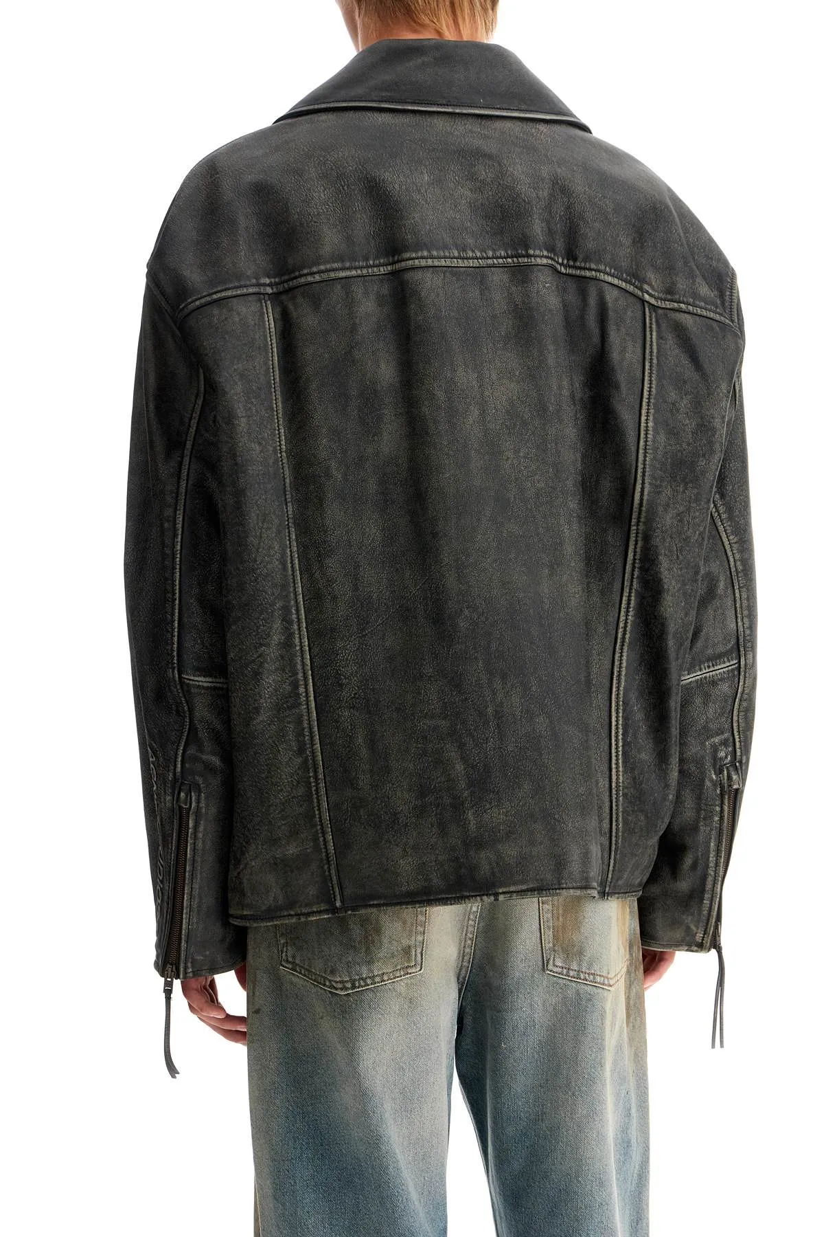 oversized biker