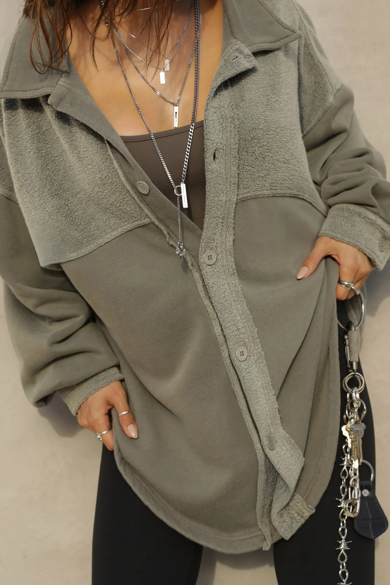Oversized Button Down