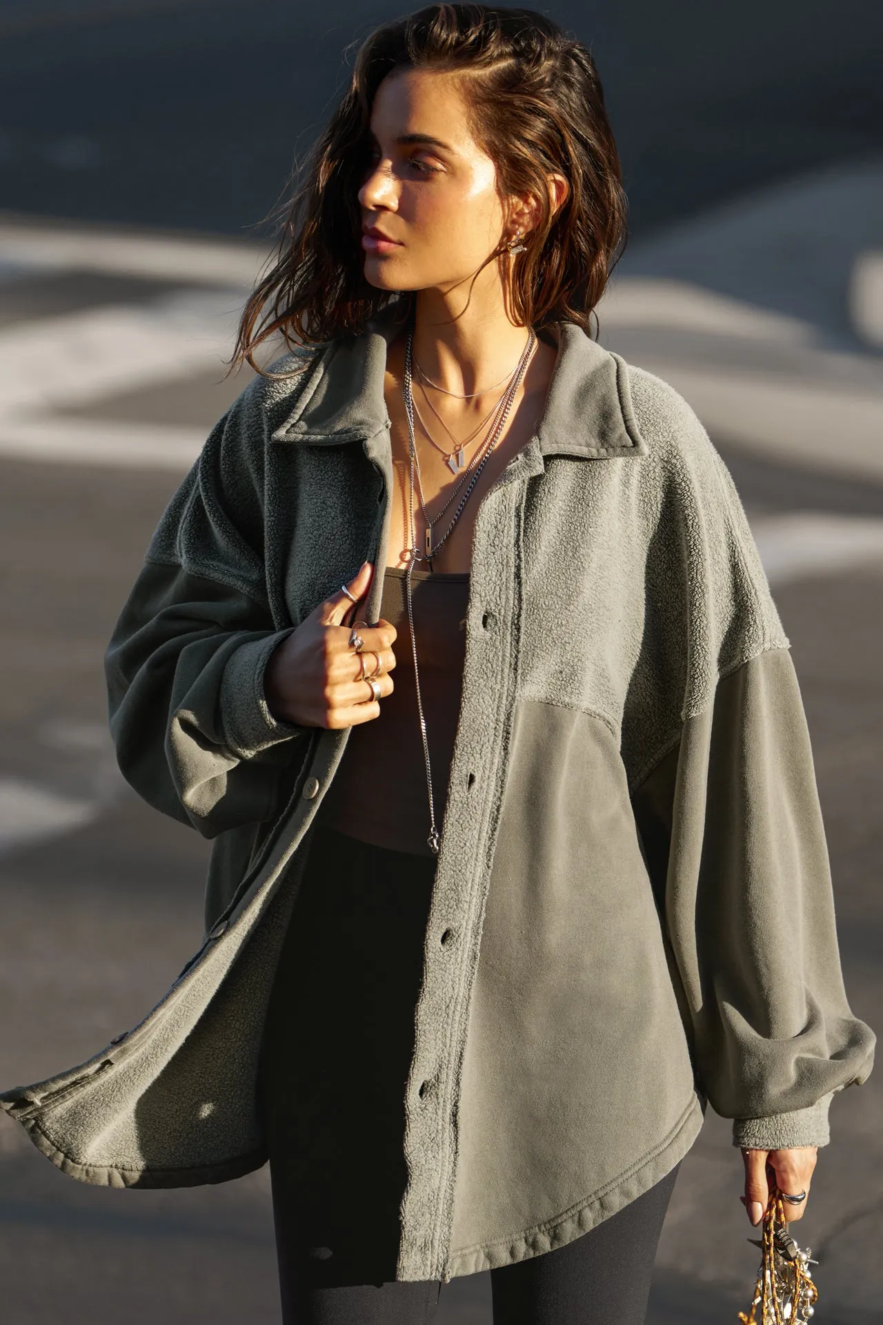 Oversized Button Down
