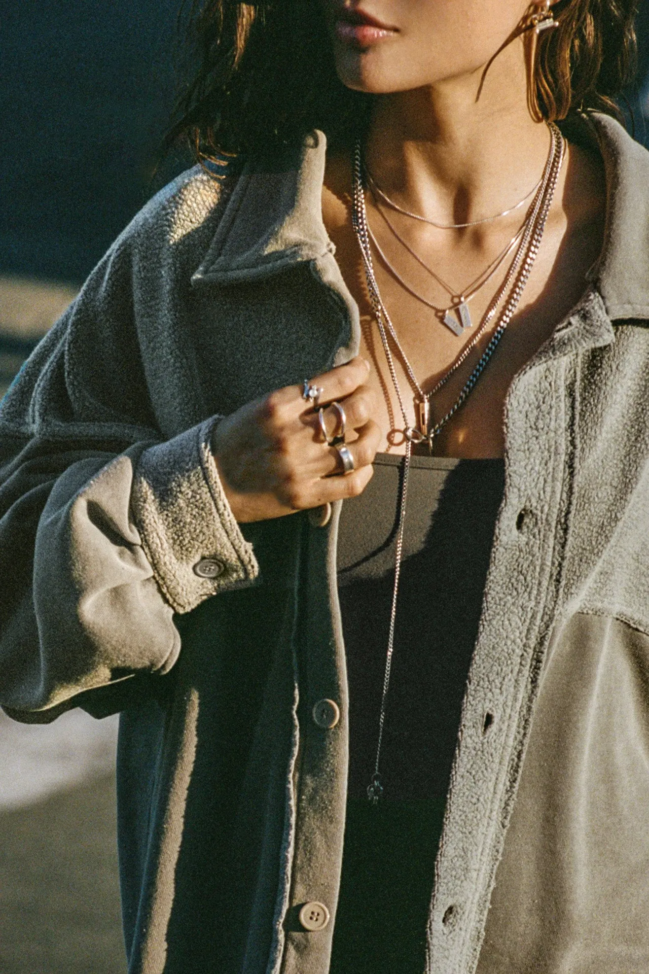 Oversized Button Down
