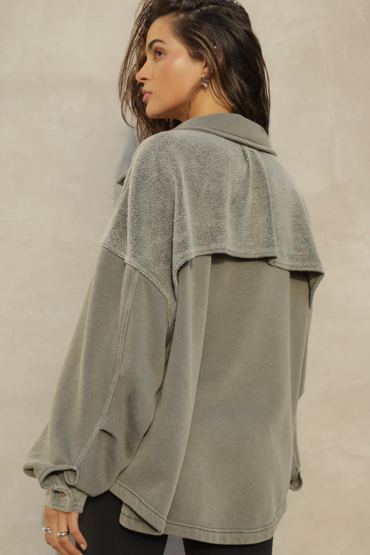 Oversized Button Down