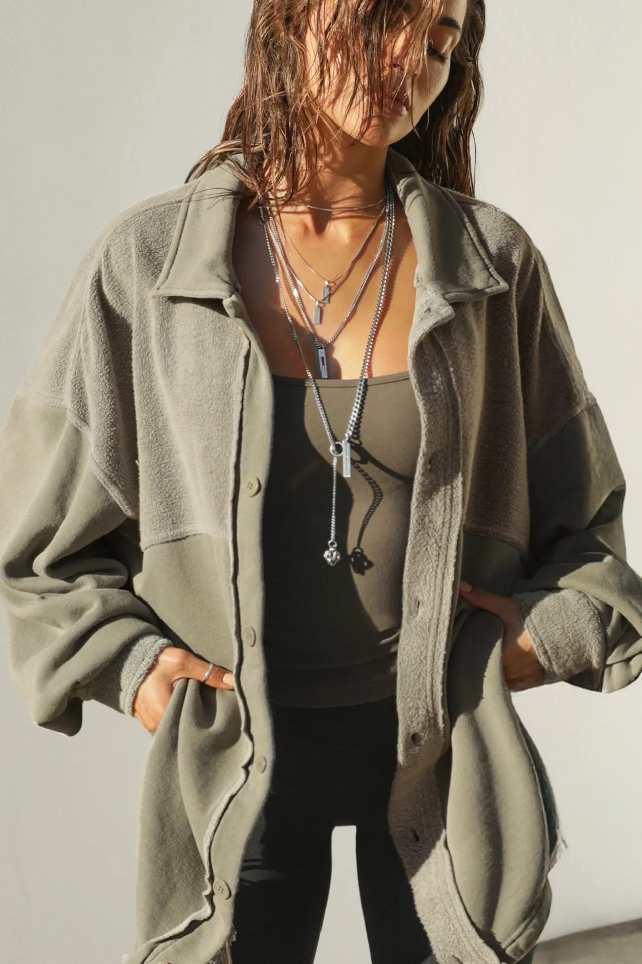 Oversized Button Down