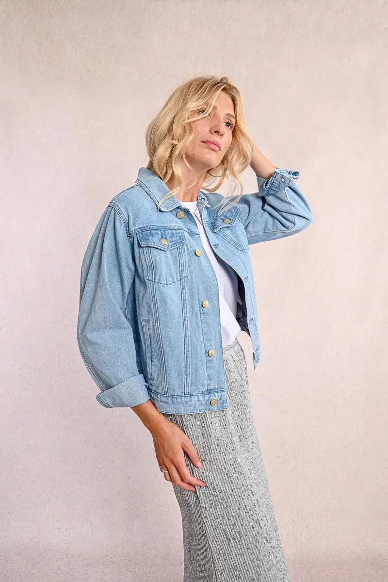 OVERSIZED DENIM JACKET