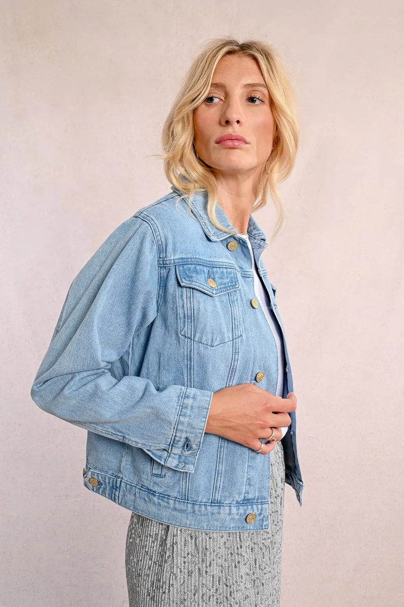 OVERSIZED DENIM JACKET
