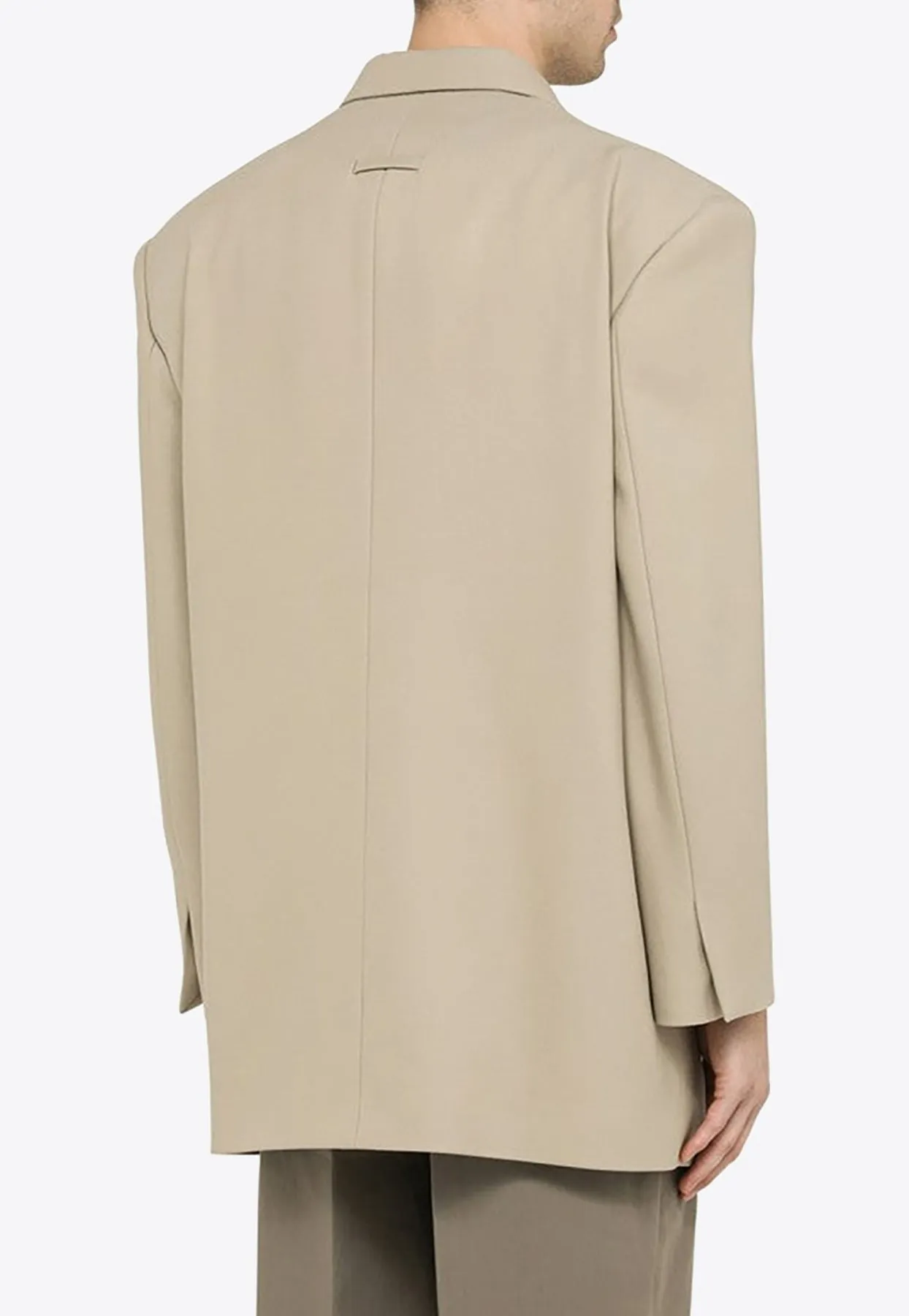 Oversized Double-Breasted Blazer