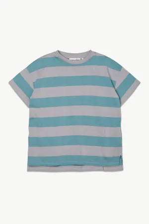 Oversized Tee - Dapple Grey & Arctic