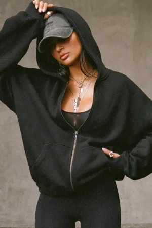 Oversized Zip Hoodie