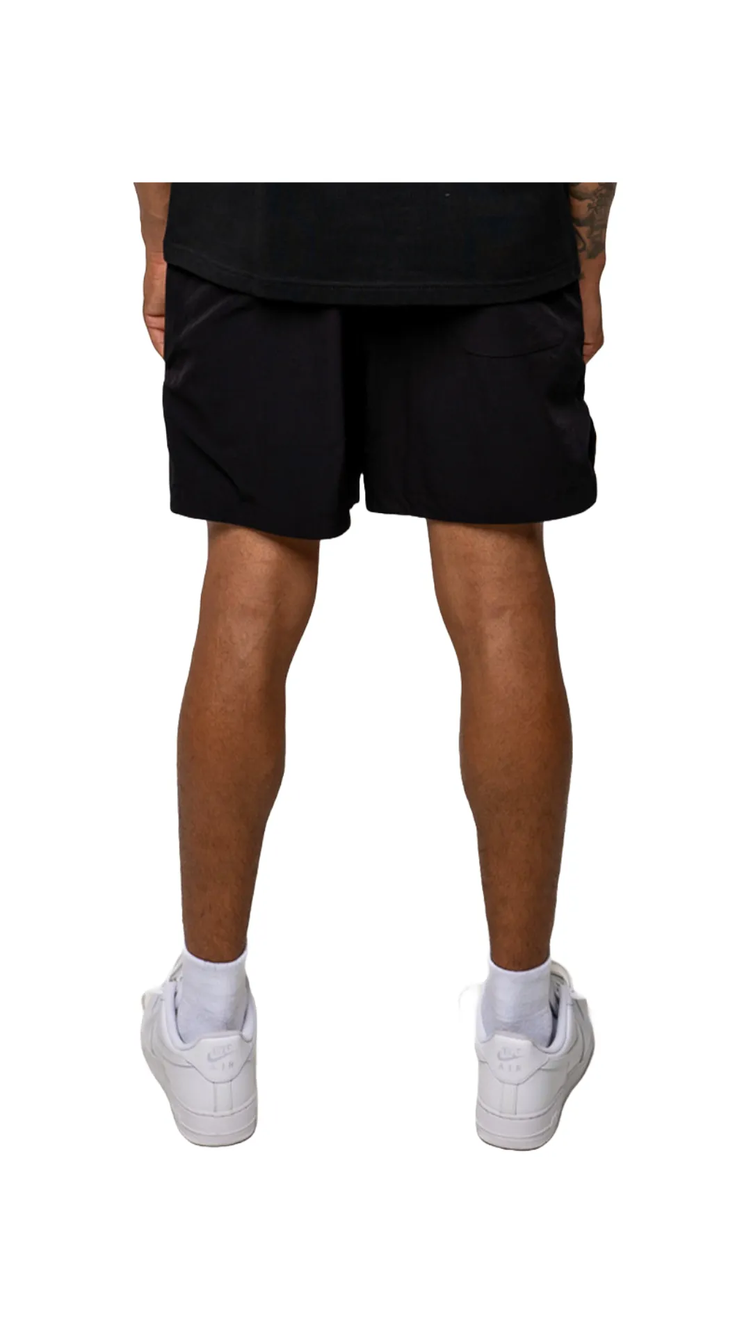 PARADISE ATHLETIC SHORTS (BLACK)