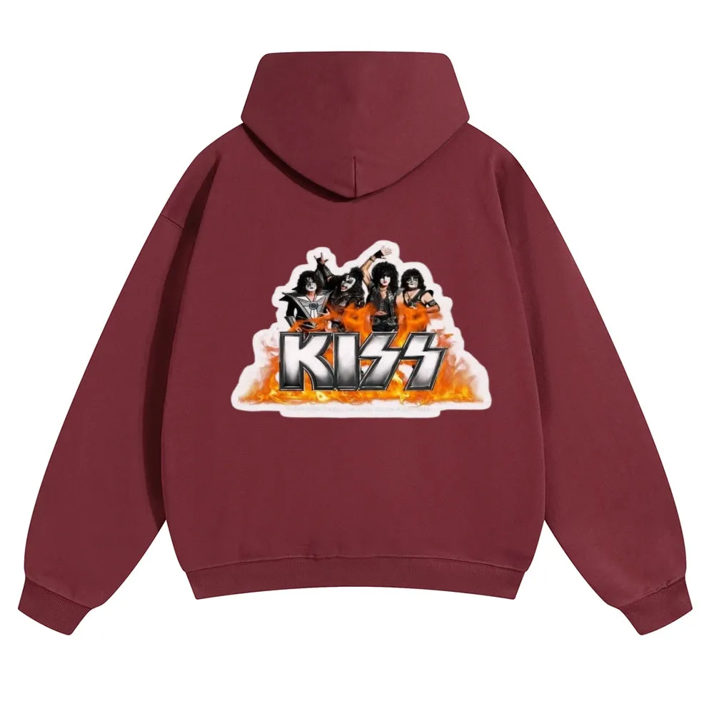 Parihar Men's Kiss Pullover Hoodies
