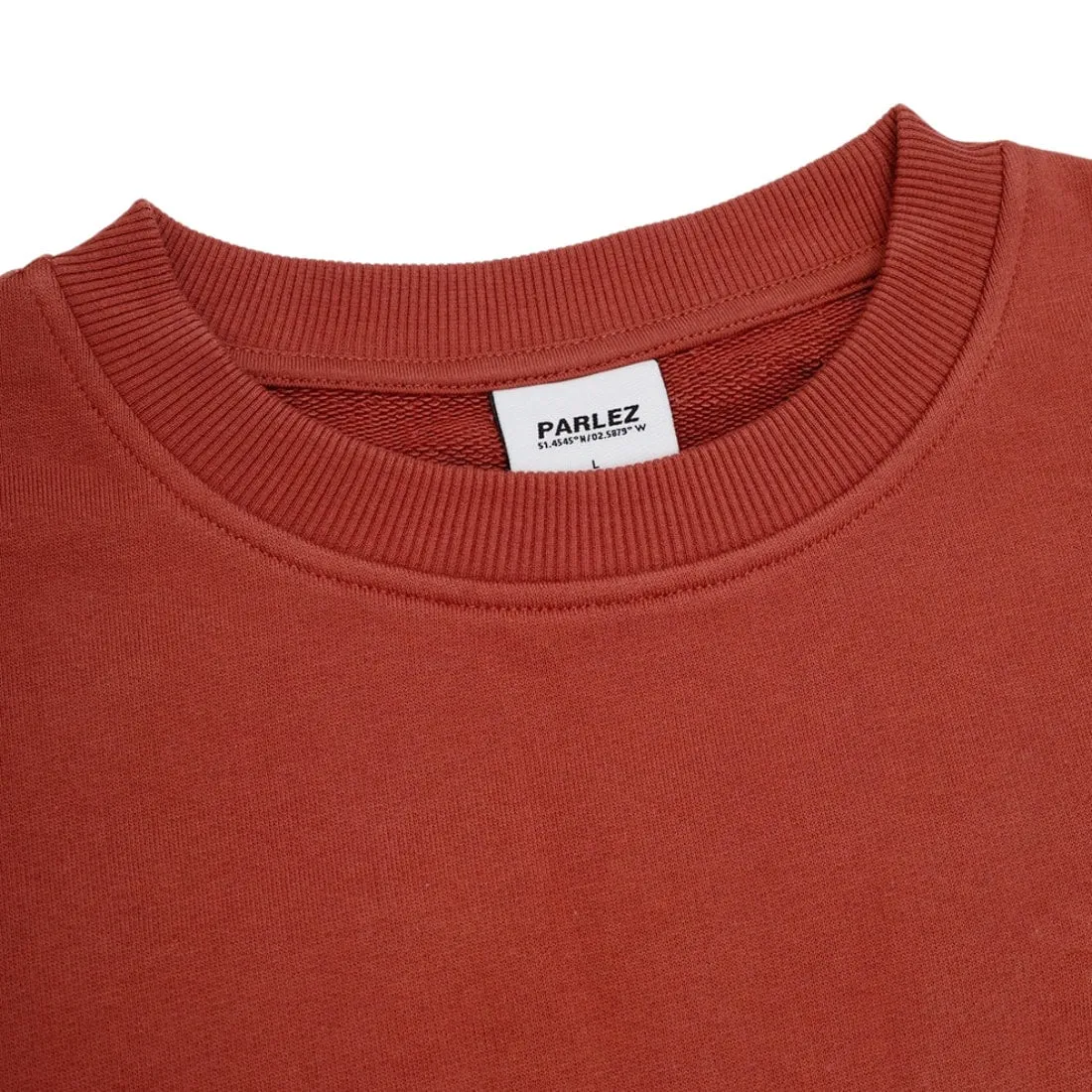 Parlez Vernon Oversized Crew - Dusty Coral