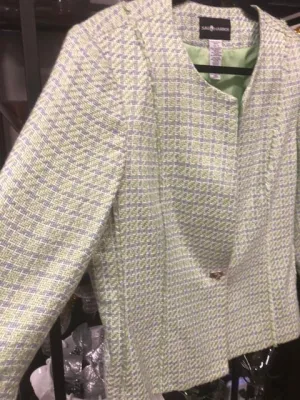 Pastel Blazer, size 14. #6411