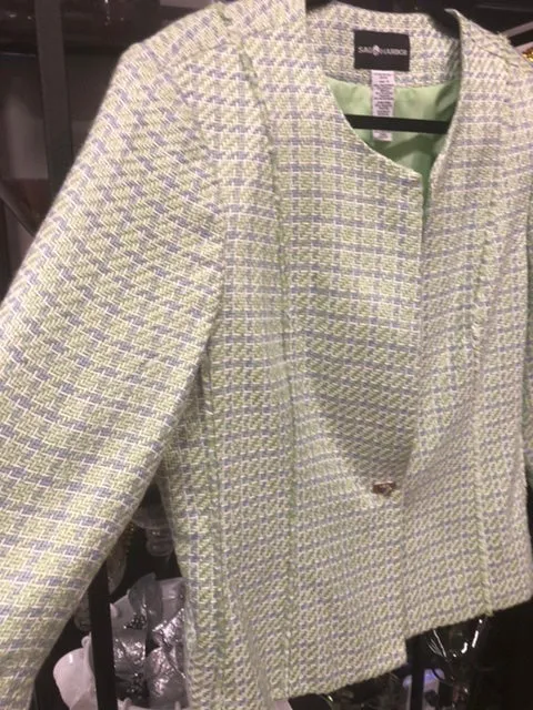 Pastel Blazer, size 14. #6411