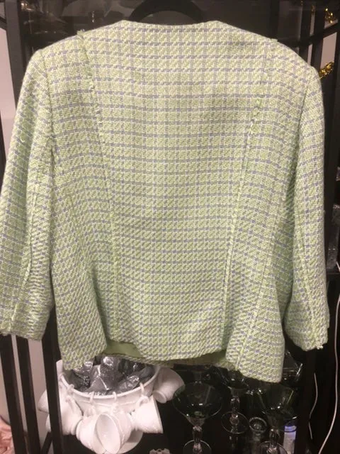 Pastel Blazer, size 14. #6411