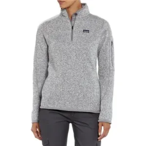 Patagonia Better Sweater 1/4 Zip Pullover in Gray sz S