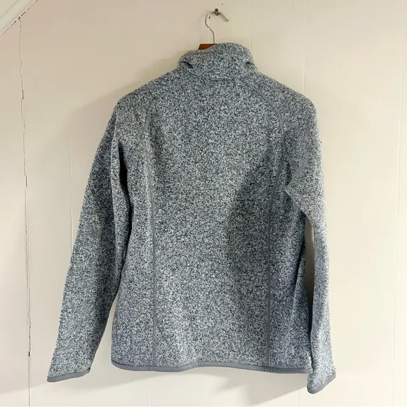 Patagonia Better Sweater 1/4 Zip Pullover in Gray sz S