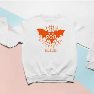 Personalised Boo Sweatshirt For Kids