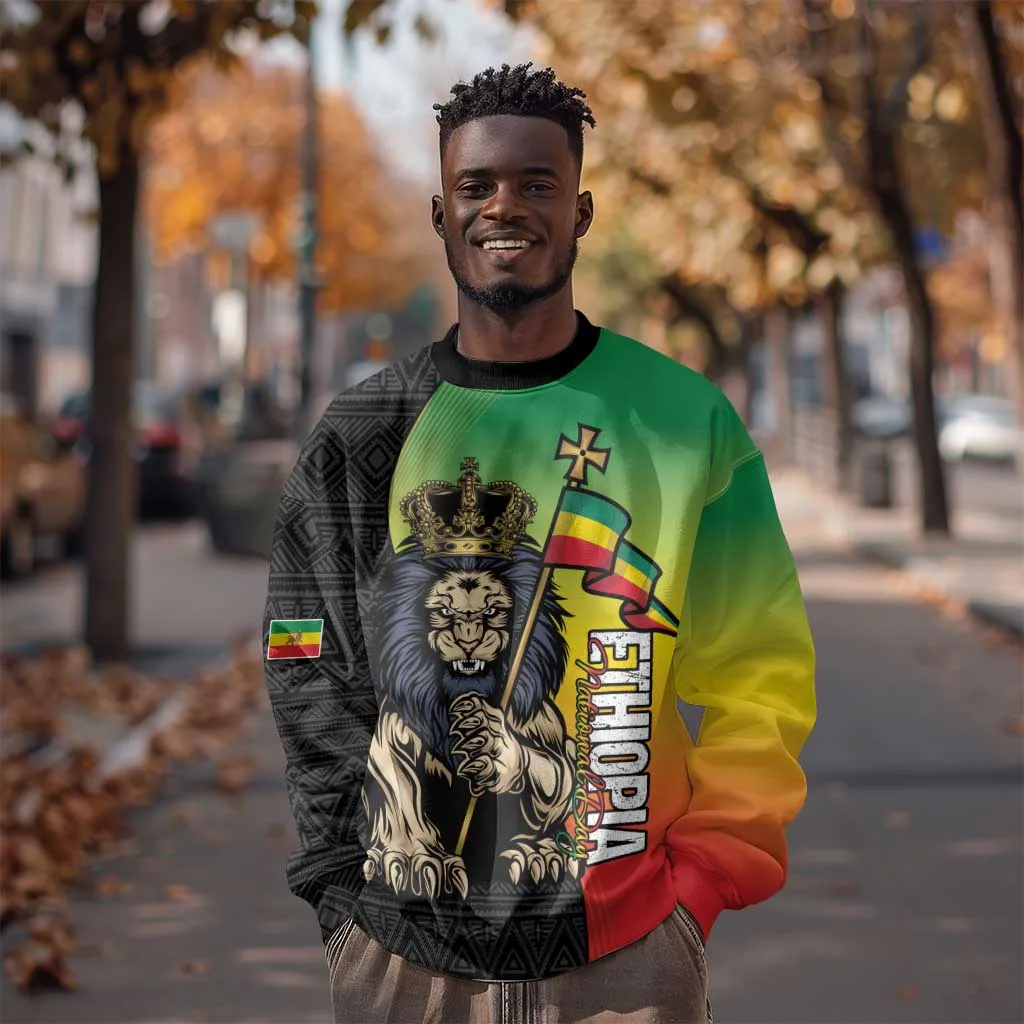 Personalized Ethiopia Sweatshirt Happy National Day LT15