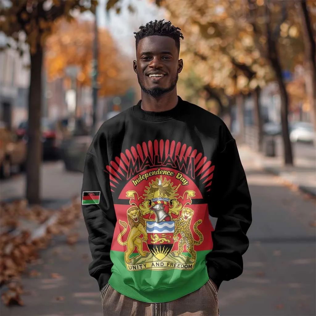 Personalized Happy Malawi Independence Day Sweatshirt LT15