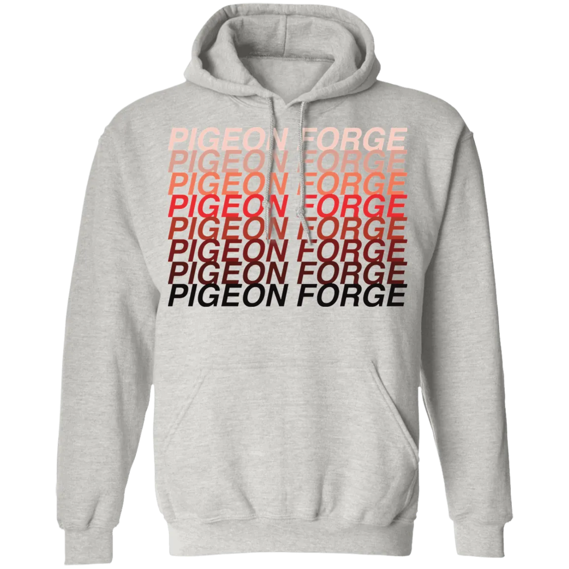 Pigeon Forge Red Ombre - Pullover Hoodie