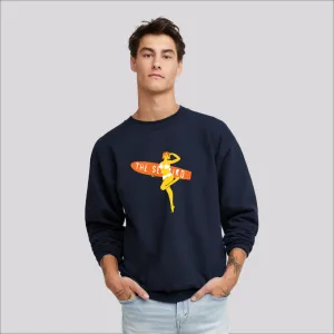 Pin-Up Surfer Girl Sweatshirt